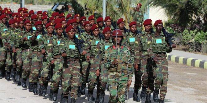 الجيش الصومالي يقضي على تسعة إرهابيين