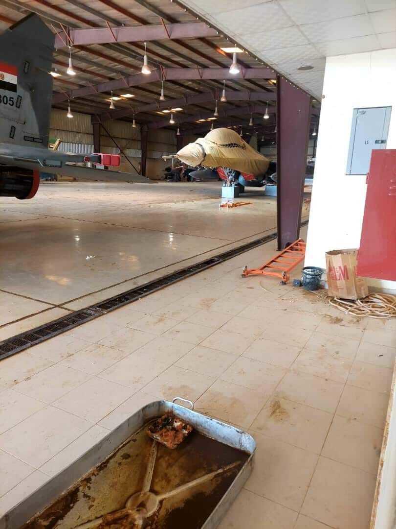 ما نوعية المقاتلات المصرية المتواجدة بالسودان؟