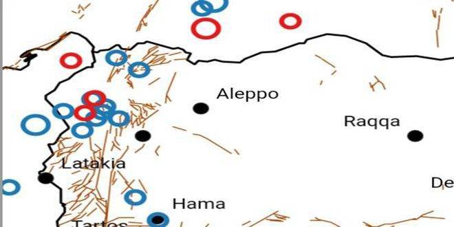 سوريا :تسجيل 6 هزات خفيفة خلال الـ 24 ساعة الماضية