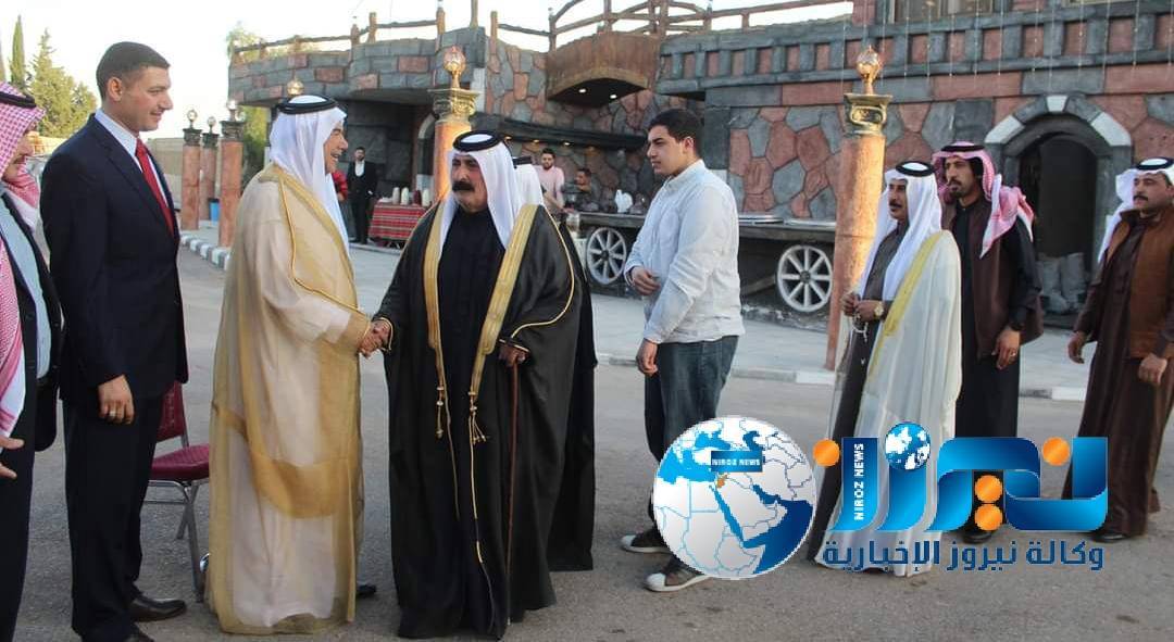 الشيخ هاني الحديد يقيم مادبة أفطار لعدد من الشيوخ والدبلوماسيين والاعلاميين ...صور
