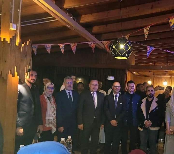 بحضور الملحق الثقافي الأردني جامعة الاسكندرية تقيم حفل أفطار الطلبة الوافدين