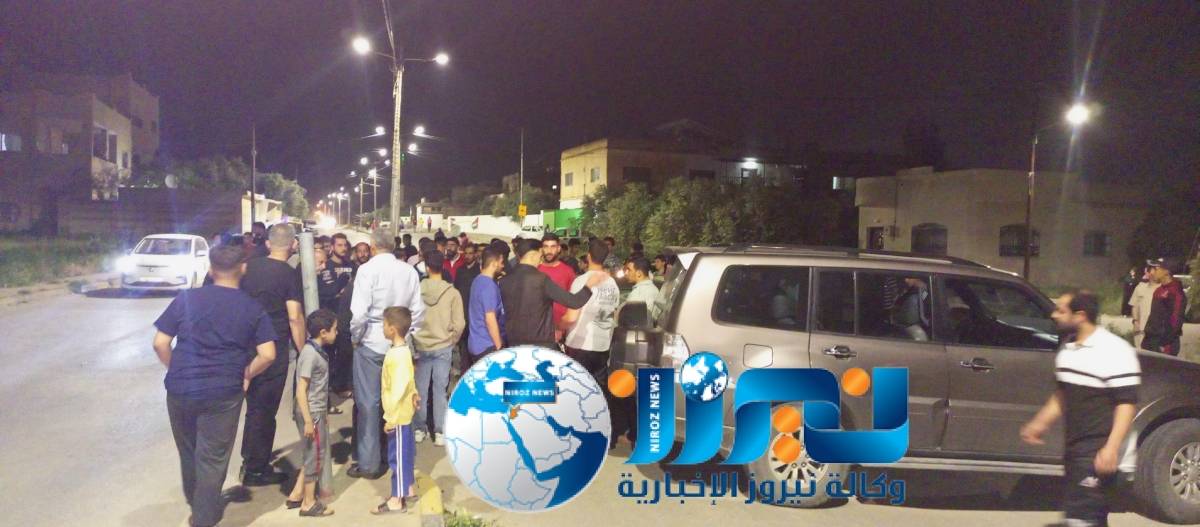حادث سير في بلدة حور بمحافظة اربد  ولا إصابات