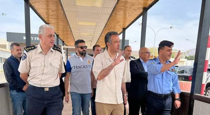 الفايز: حركة مرورية كبيرة على معبر وادي عربة الجنوبي