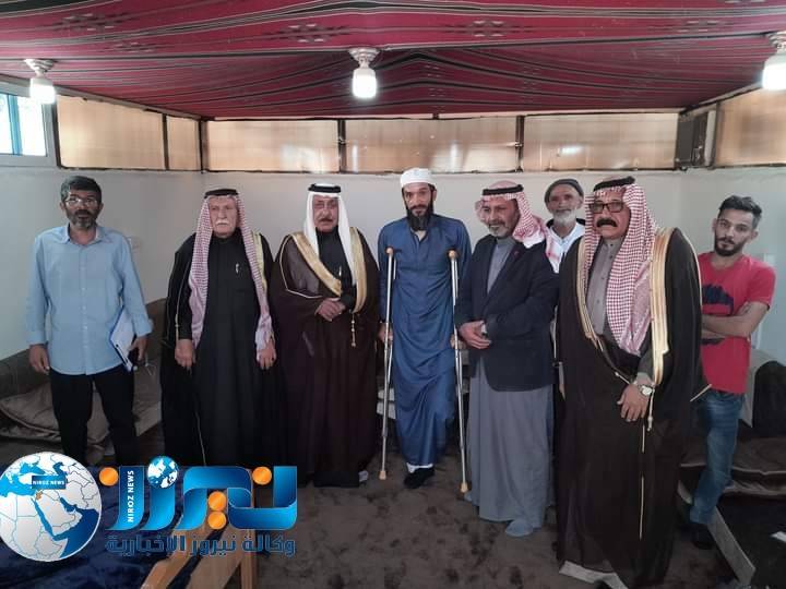الحجايا تضرب اروع الامثلة بالصفح والتسامح بسبب حادث سير...صور