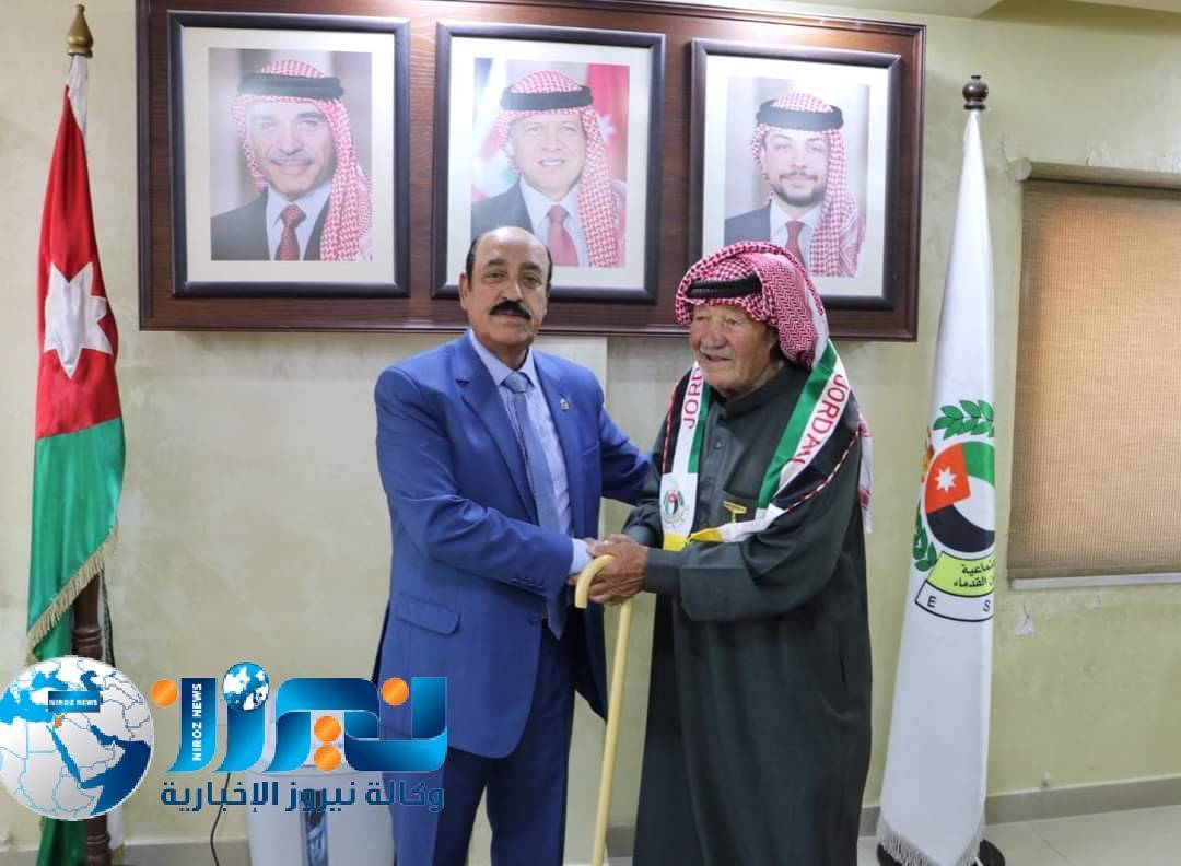 الشوبكي يلتقي احد رفقاء السلاح ...صور