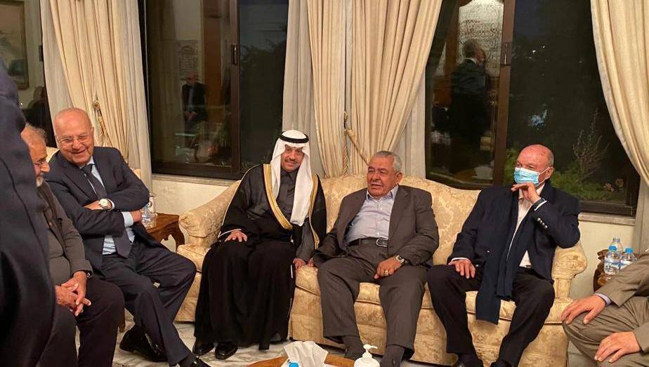 السديري يقدم واجب العزاء بوفاة مضر بدران