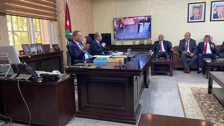 وزير الداخلية يعقد لقاءا تنسيقيا في جرش