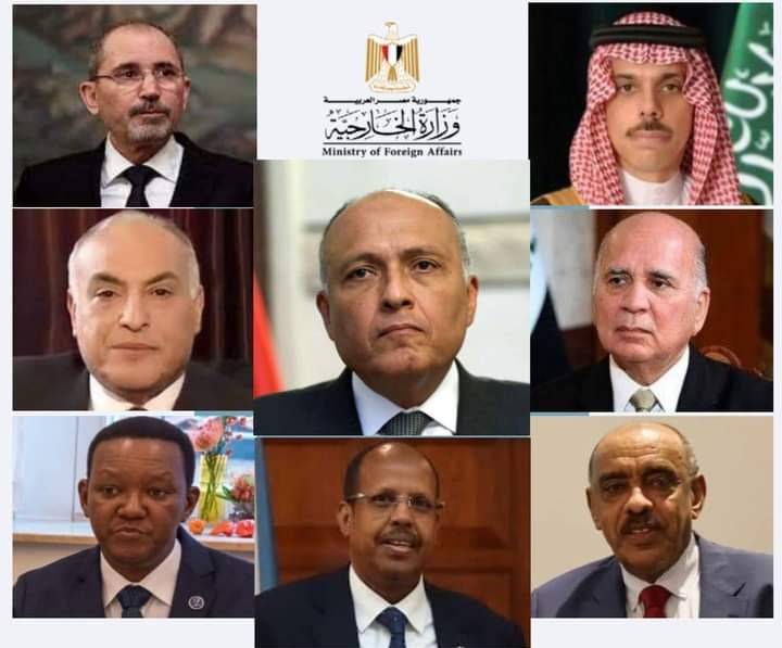 وزير الخارجية المصري يجري اتصالات هاتفية مع وزراء خارجية خارجية السودان والسعودية والعراق والجزائر والأردن وجيبوتي وكينيا