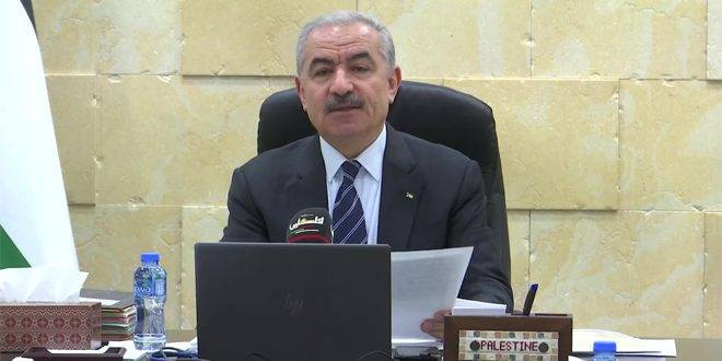 أشتية: الإفلات من العقاب يشجع الاحتلال الإسرائيلي على ارتكاب المزيد من الجرائم