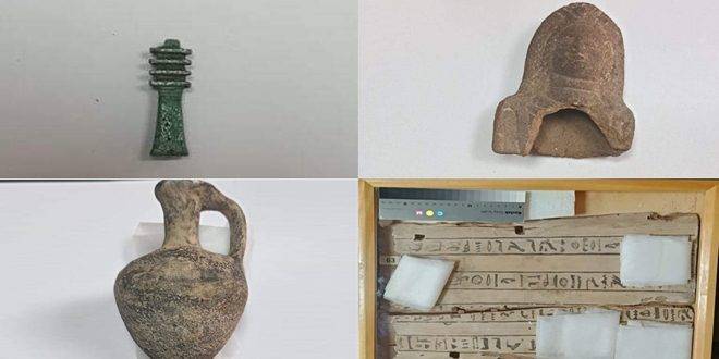 مصر تسترد أربع قطع أثرية من إيطاليا