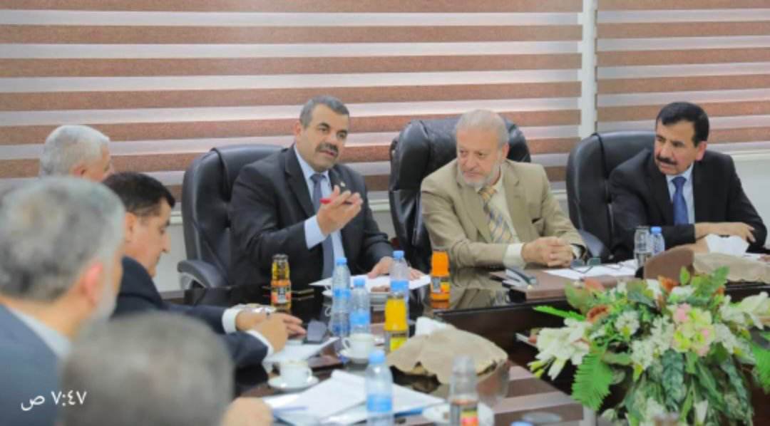 حزب الائتلاف الوطني بالتعاون مع كتلة الحزب النيابية يقوم زيارة الى بلدية اربد الكبرى.