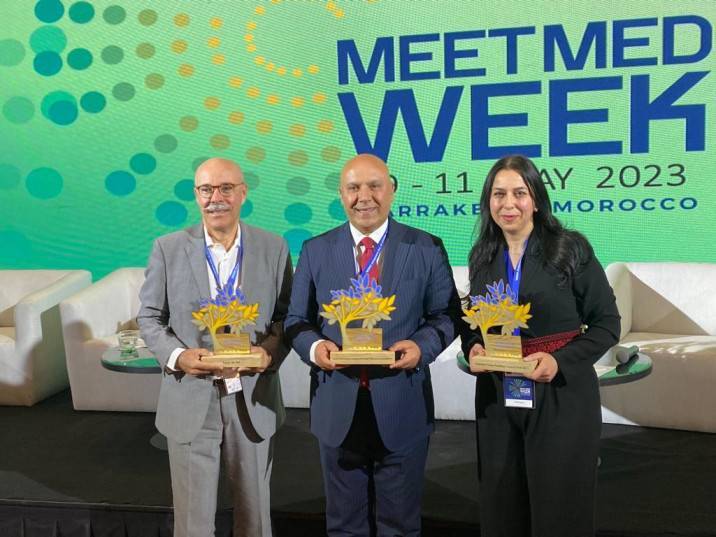 الأردن يفوز بجائزة (MeetMed) على مستوى دول البحر المتوسط  صور