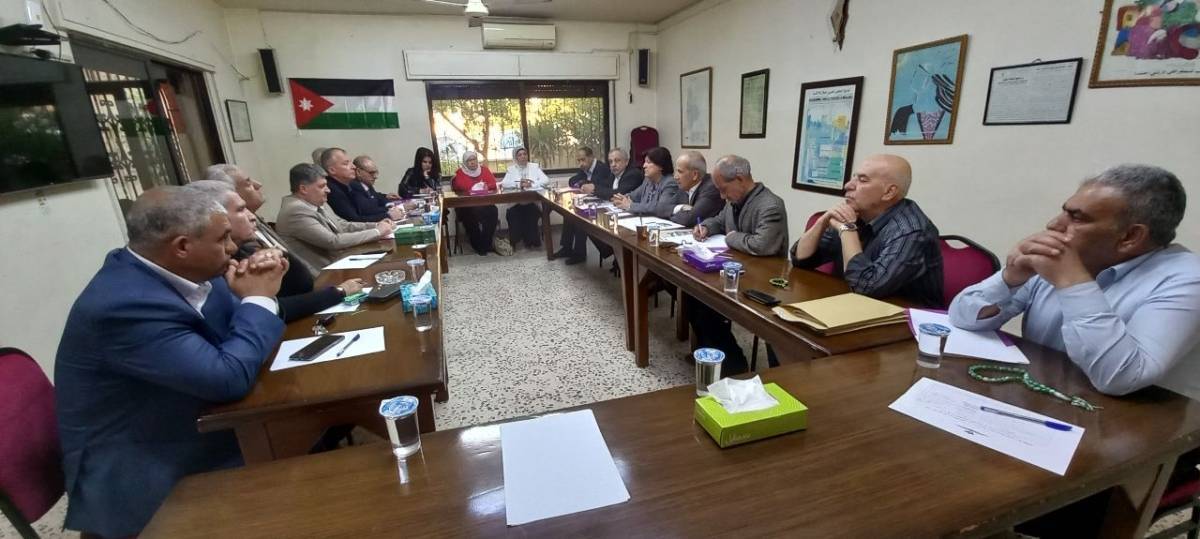 وفد جمعية عَون الثقافية الوطنية يزور حزب حشد...صور