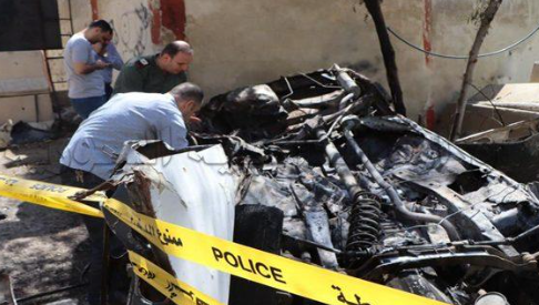 إصابة ضابط و4 عسكريين بانفجار سيارة مفخخة في دمشق