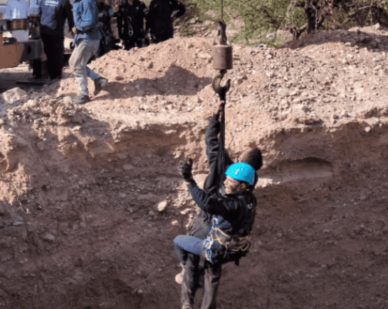 إنهيار أتربة على شخصين بالعقبة