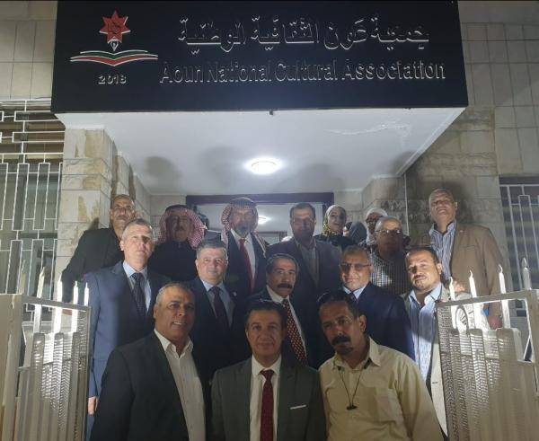 حزب الأنصار الأردني يزور جمعية عَون الثقافية الوطنية