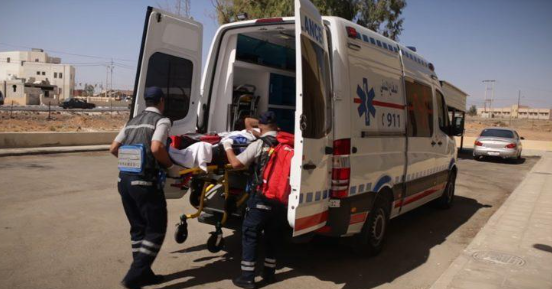 11 إصابة بحريق شقة في عمّان