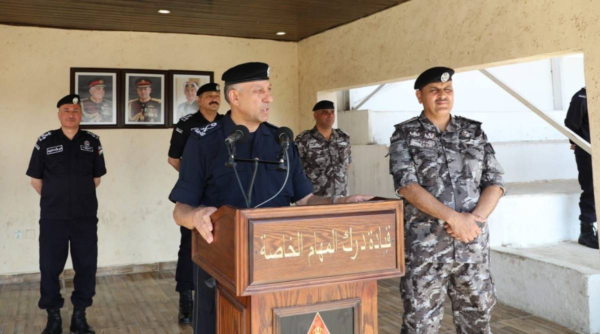 اللواء المعايطة يزور قيادة درك المهام الخاصة...صور