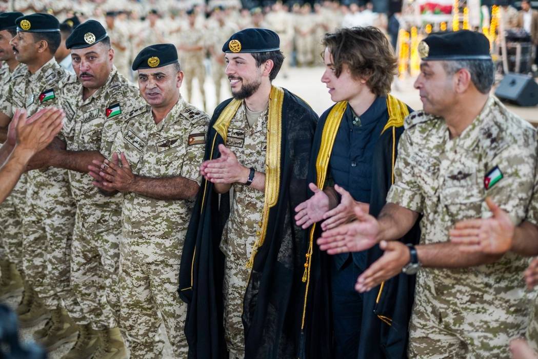 ليلة سمر أردنية احتفاء بقرب زفاف ولي العهد  صور