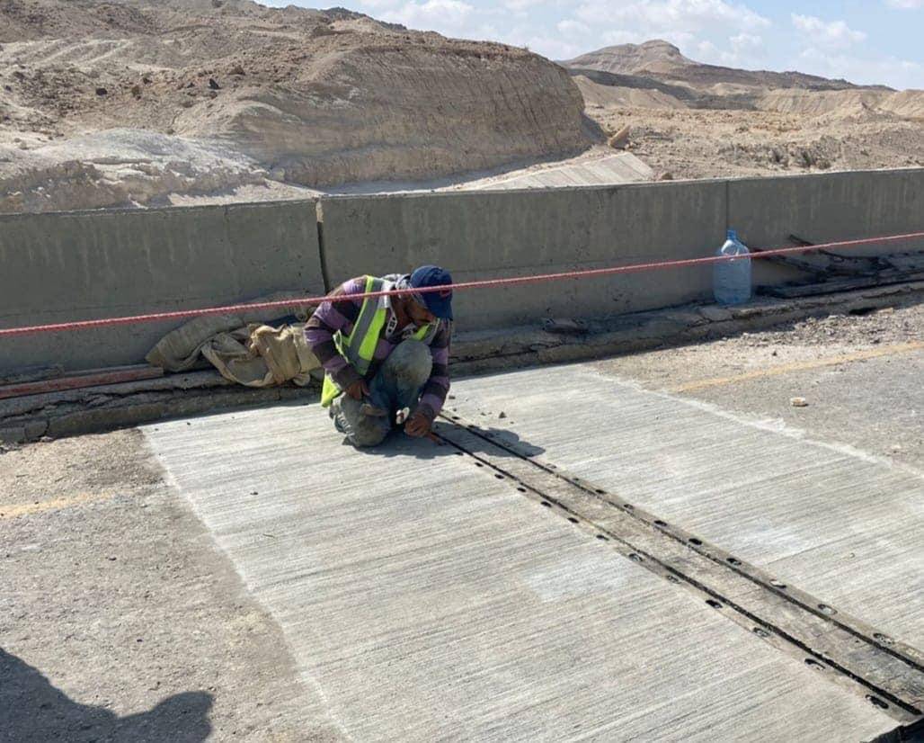 الأشغال تعلن الانتهاء من اعمال صيانة جسر وادي جرعة ماضي في الاغوار الجنوبية