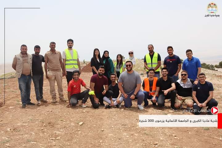 المتنزه الجديد في منطقة جبل نبيو في طور التحول إلى واحة خضراء 