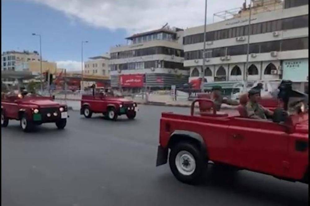 الموكب التجريبي لزفاف ولي العهد يجوب شوارع عمان