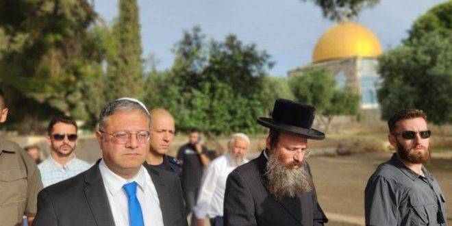 إدانات عربية واسعة لاقتحام بن غفير المسجد الأقصى