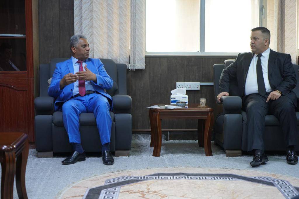 مشاركه الوفد المصري بالمؤتمر العلمي الدولي الأول لكلية الكنوز الجامعة بالبصرة