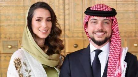 وسم  زفاف ولي العهد  يتصدر التويتر في الأردن