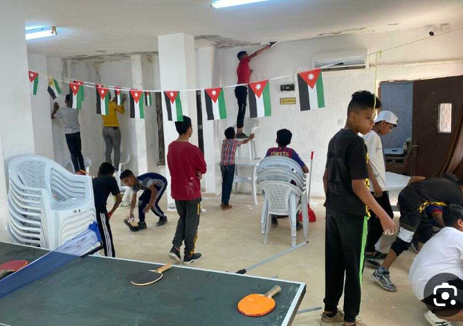 اختتام معسكر تطوعي بمركز شباب الشيخ حسين