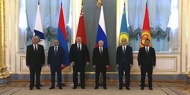 بدء اجتماع قادة دول الاتحاد الاقتصادي الأوراسي الخمس في موسكو