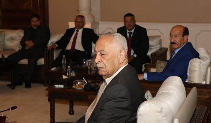 العيسوي يستقبل أعضاء هيئة جمعية ديوان عشيرة العفيشات  العجارمه...صور
