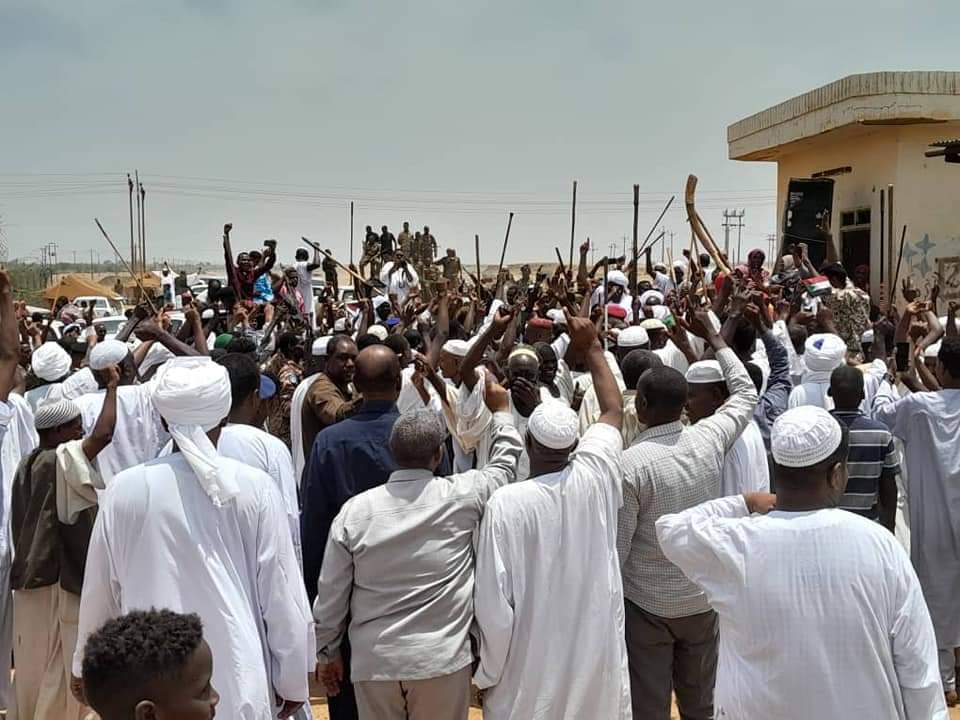 فعاليات مجتمع كنانة تخرج في مسيرة دعم ونصرة للقوات المسلحة  السودانية...صور