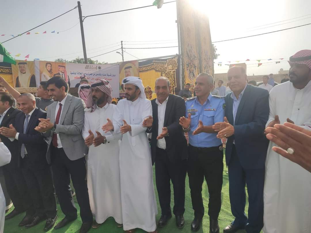 قبيله عنزه تحتفل بعيد الاستقلال  وحفل زفاف  ولي العهد