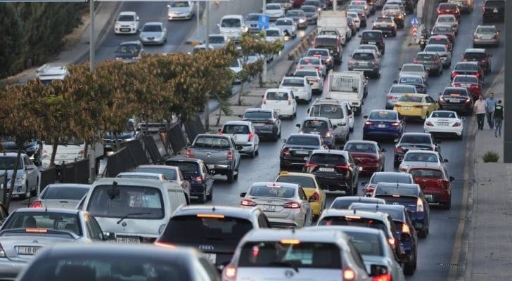 حوادث أدت لتباطؤ السير في العاصمة الثلاثاء