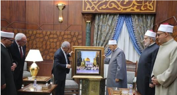 شيخ الأزهر يهاجم إسرائيل