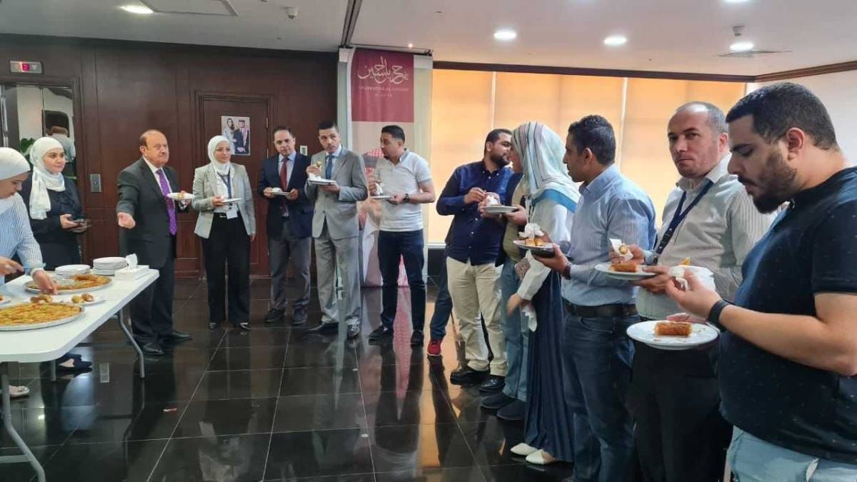 مؤسسة ضمان الودائع تحتفل بزفاف ولي العهد