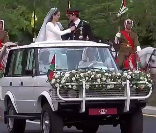 زفاف الحسين ... يوم أردني بامتياز