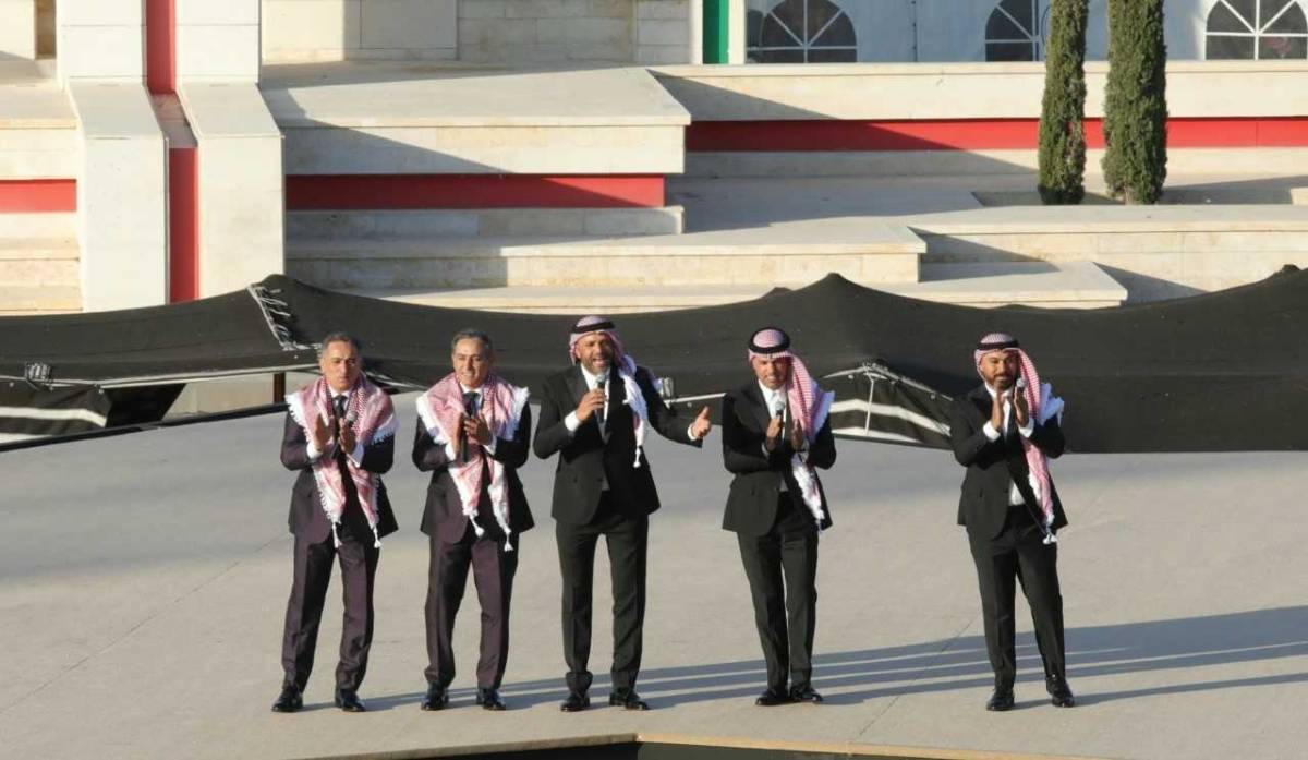 الفن الأردني يتألق في زفاف ولي العهد