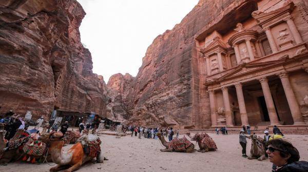 أكثر من 600 ألف زائر للبترا خلال 5 أشهر