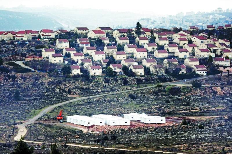 تحذيرات فلسطينية من الزحف الاستيطاني