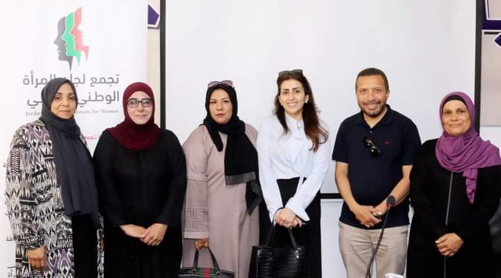 المشاركة الحزبية السياسية،محاضرة في بلدية الموقر_صور
