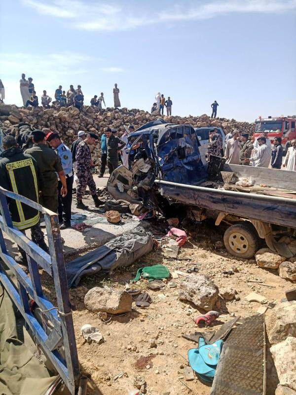 8 وفيات و13 إصابة بحادث سير في المفرق .. والدفاع المدني يتعامل