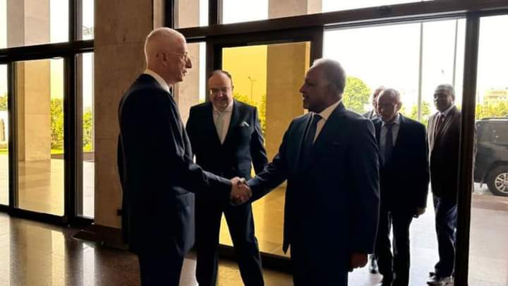 نائب وزير الخارجية المصري للشئون الأفريقية يستقبل المبعوث الخاص لرئيس مجلس السيادة السوداني