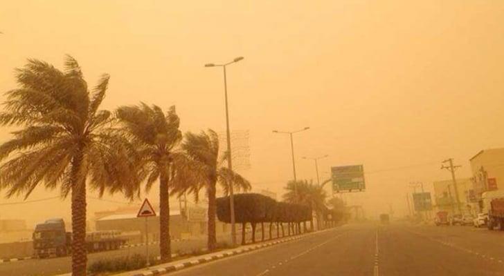 منخفض خماسيني يقترب من الأردن الخميس