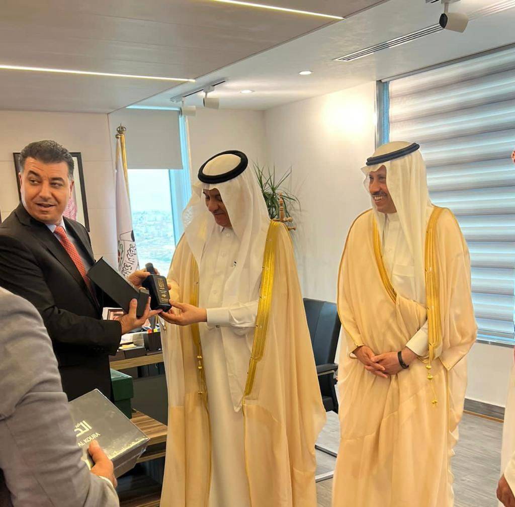 وزير البيئة والمياه والزراعة السعودي يستقبل الحنيفات
