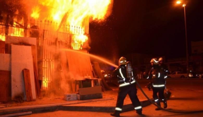8 دقائق معدل زمن استجابة الدفاع المدني للحرائق بالأردن