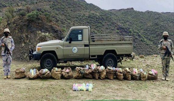 السعودية ..إحباط تهريب (450) كيلوجرامًا من نبات القات المخدر بعسير