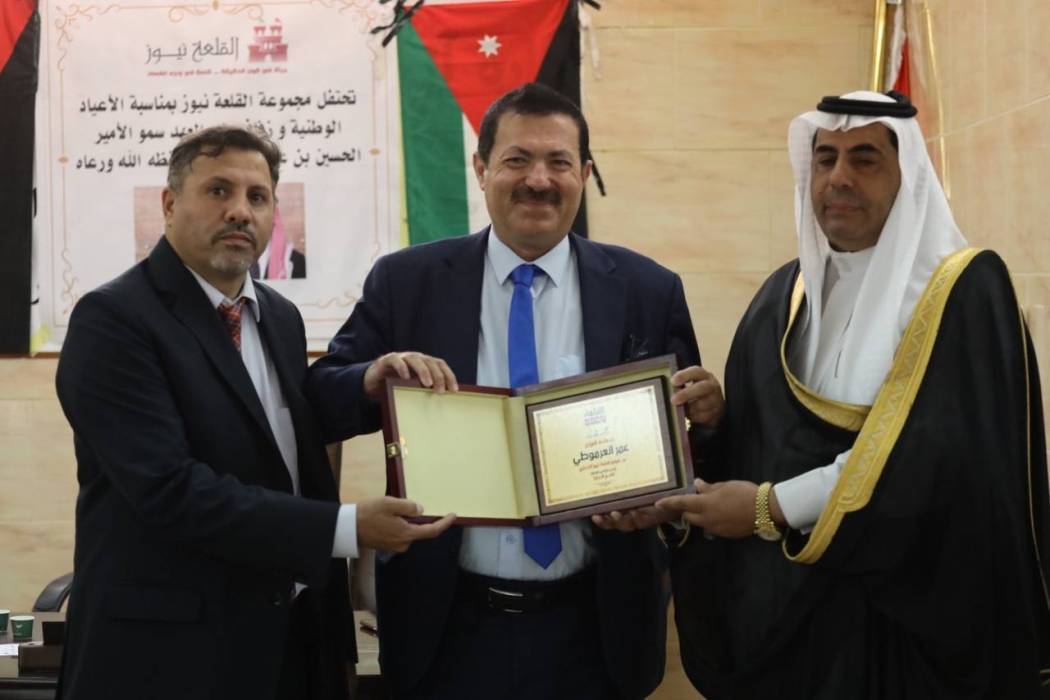 الشيخ البداوي يرعى احتفالية إقامتها الزميلة القلعة نيوز الإعلامية بالاعياد الوطنية
