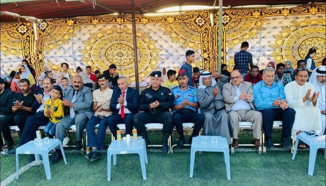 الحماد يرعى احتفالية أُقيمت في قضاء الخالدية